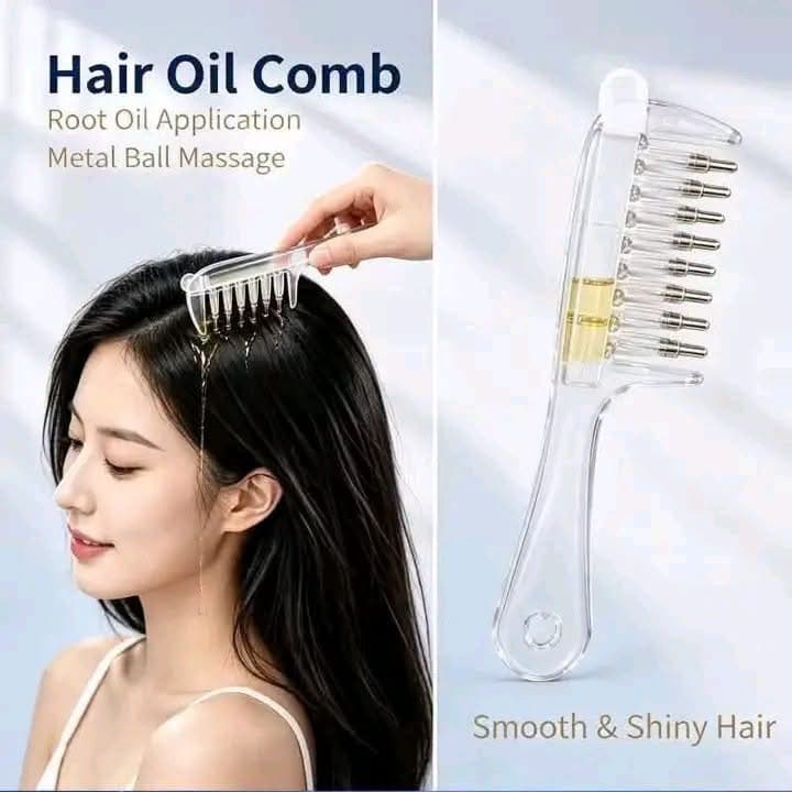 Hair oil comb